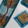 Burlington dish and coasters