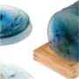 Seascape coasters, cheeseboard and bowl