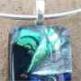 Crazy quilt pendant